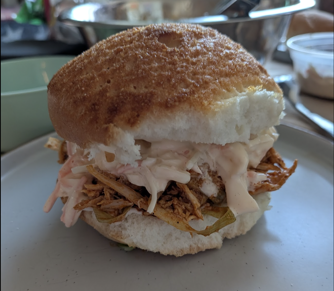 Strange flavour chicken rolls